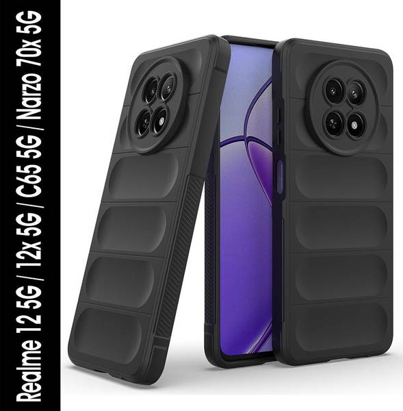 Casotec Back Cover for Realme 12 5G, Realme 13 5G, Realme 12x 5G, Realme C65 5G, Narzo 70x 5G, Narzo N65 5G