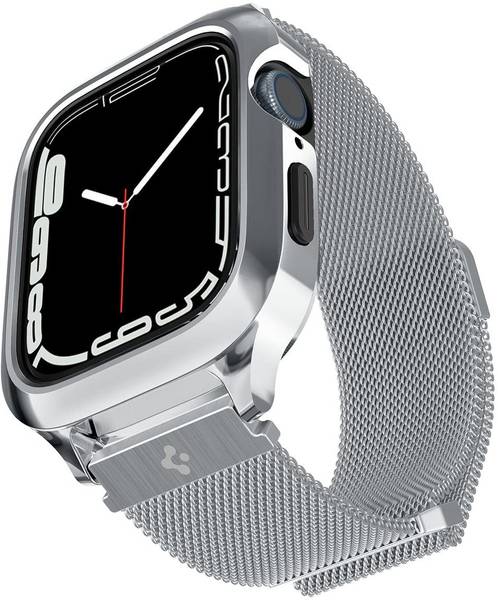 Spigen Metal Fit Pro Case & Strap for Apple Watch 7 (41mm) | 6 (40mm)