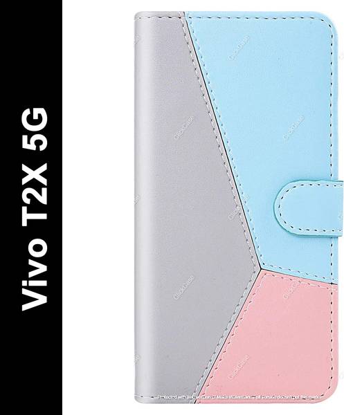 Perkie Flip Cover for Vivo T2X 5G