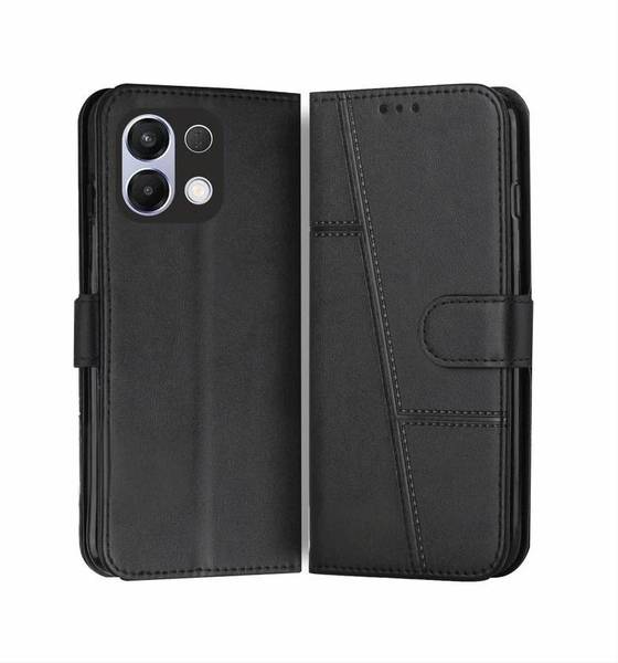 FoneShield Flip Cover for Oppo K13 5G, |Premium Leather| Built-in Stand| Card Slots & Wallet
