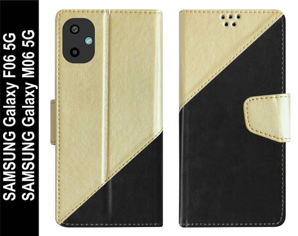 SBMS Flip Cover for SAMSUNG Galaxy F06 5G / SAMSUNG Galaxy M06 5G Back Cover Case with Magnatic Closure