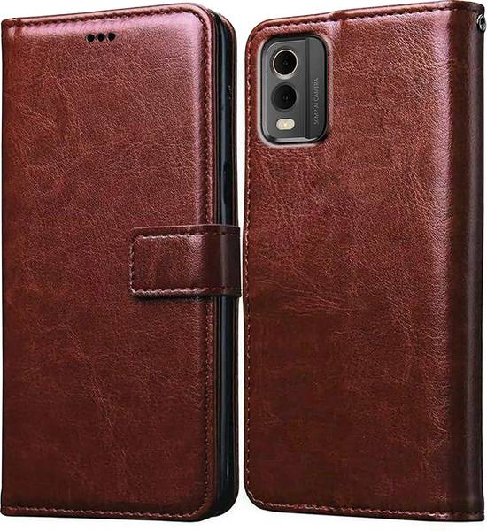 Casotec Flip Cover for Nokia C32 4G