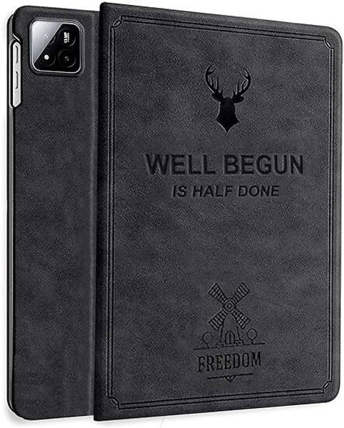 Proelite Flip Cover for Xiaomi Mi Pad 7/7 Pro 11.2" Cover Case, Deer Multi Angle Flip Case Support Auto Sleep Wake