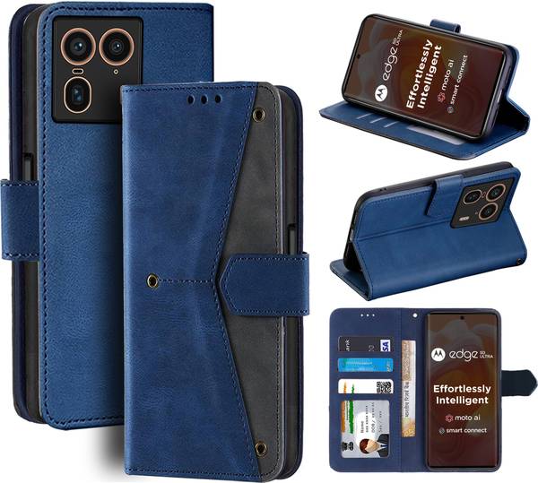 Unistuff Flip Cover for Moto Edge 50 Ultra 5G