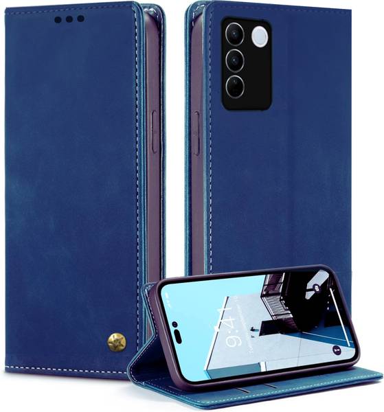 Trending Today Flip Cover for Vivo V27 5G | Limited Edition Fresh Arrival Business Series Wallet Back Cover Case