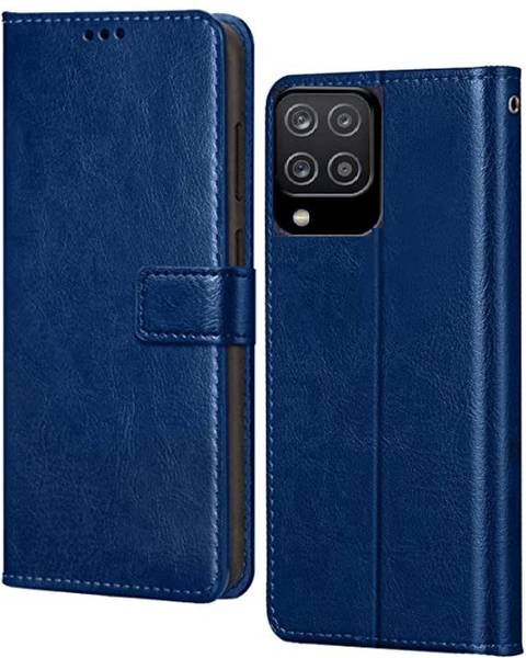 Ridhaniyaa Flip Cover for Samsung Galaxy M12, Samsung Galaxy F12, Samsung Galaxy A12