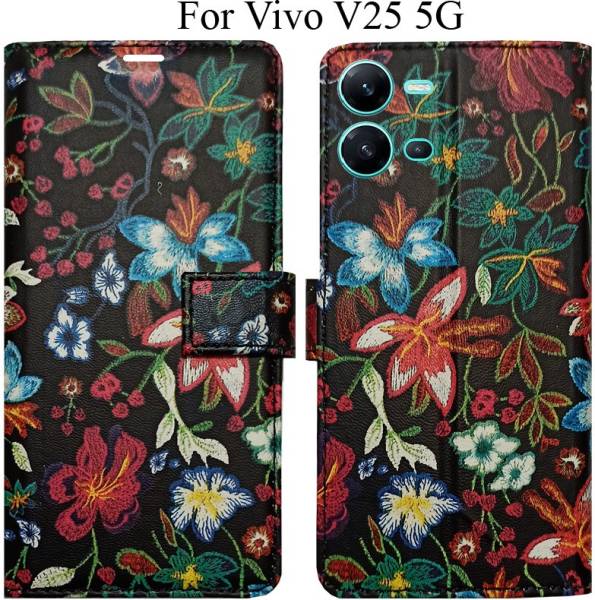 MYSHANZ Flip Cover for Vivo V25, Vivo V25 5G