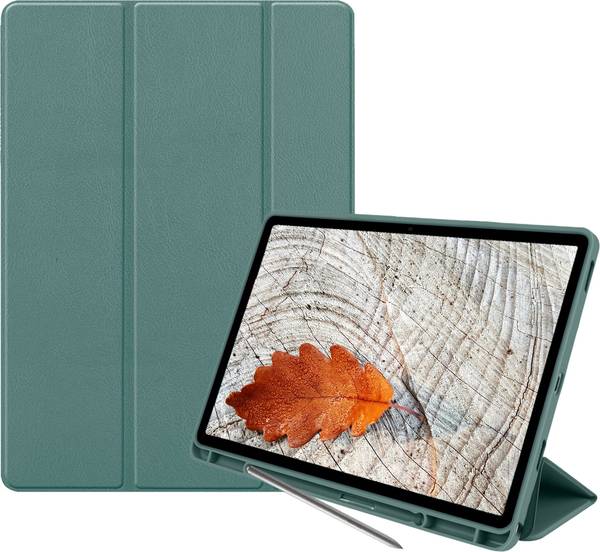 Lilpine Flip Cover for Realme Pad X 11 inch Tablet, Pen Holder Trifold Smart Case