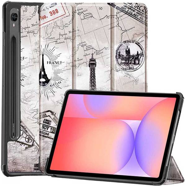 Proelite Flip Cover for Galaxy Tab S10 Lite 10.9"/ S9 FE 10.9"/S10 FE/S9 11" Case, Smart Trifold Flip case Cover