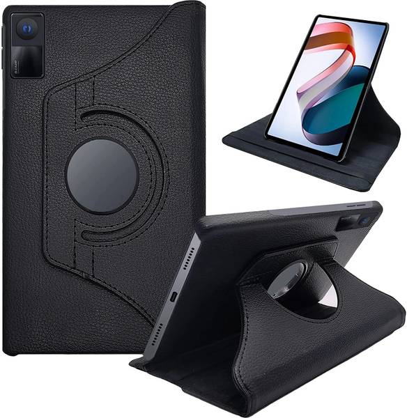 S-Softline Flip Cover for Redmi Pad 10.61 Inch (2022), Rotate Hard Back Flip Stand Case