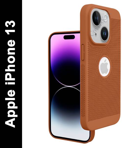 Coverskart Heat Absorption Back Cover for Apple iPhone 13, Heat Dissipation Grid Honeycomb Mesh Shell PC Case
