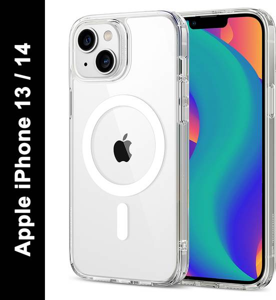 ESR Back Cover for Apple iPhone 13, Apple iPhone 14, Classic Hybrid HaloLock Series with Magsafe