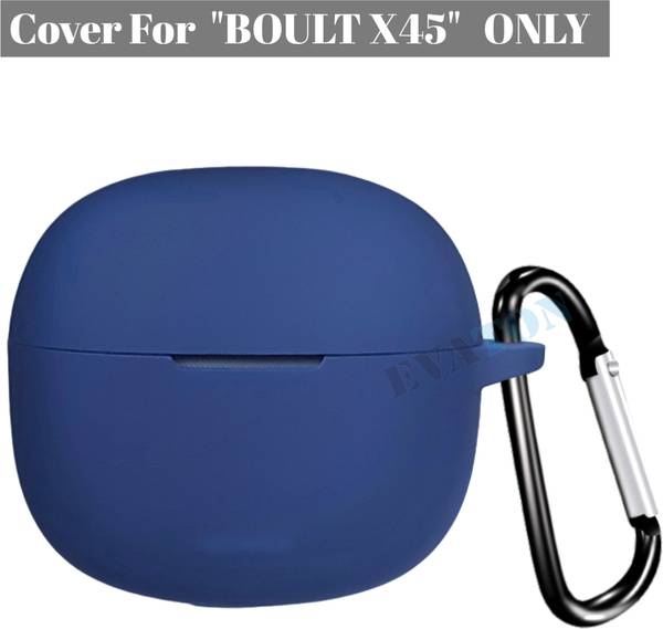 Evaton Pouch for Boult X45 Audio Airbass Durable Silicone Case Cover |[NO BLUETOOTH, Only Cover]