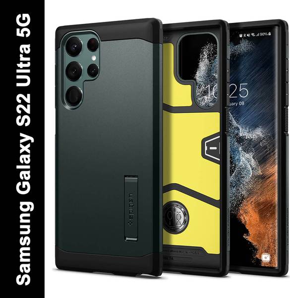 Spigen Tough Armor Back Cover for Samsung Galaxy S22 Ultra 5G