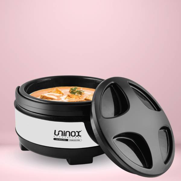 UNINOX Thermoware Casserole hotpot ROTI BOX CHAPATI BOX Stylish and Bear Exxaro Thermoware Casserole