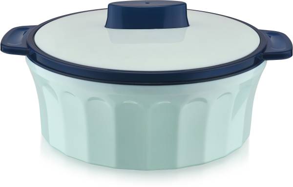 BLAL THAR 2500 Inner Stainless Steel Insulated Casserole Blue Serve Casserole