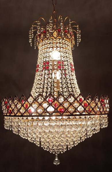 Light jhoomar shop crystal