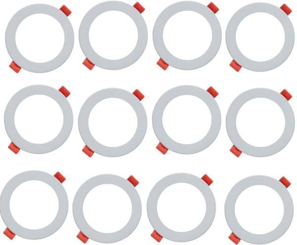 MNLight Moonlight 7w Down light pack of BD-12 ( white ) Recessed Ceiling Lamp