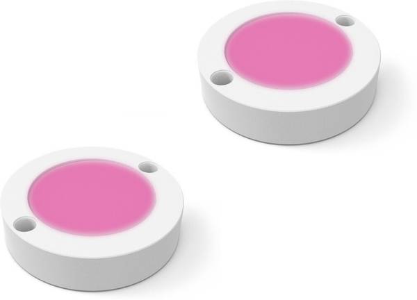 Fybros 3 Watt Pink Colour Zest Striker Surface LED Ceiling Light 3w Round (Pack of 2) Ceiling Light Ceiling Lamp