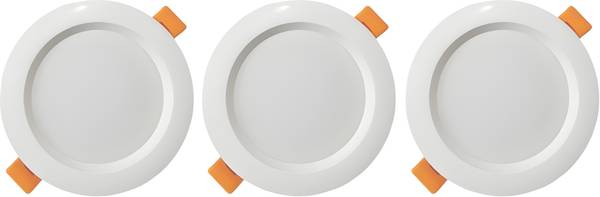 MVL 10-Watt LED Ceiling Conceal Panel Down Light White Round Pack of 3 Ceiling Light Ceiling Lamp