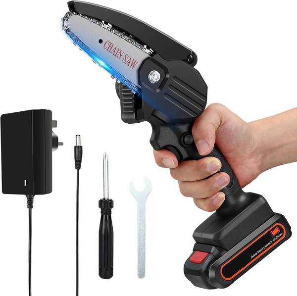 Voltegic ES-16 48V Battery Powered Wood Cutter Home Garden Cordless Chainsaw