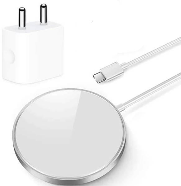 X88 Pro 15W PD Type-C Magnetic Wireless Fast Charger with 20W C Type Charging Adapter Charging Pad