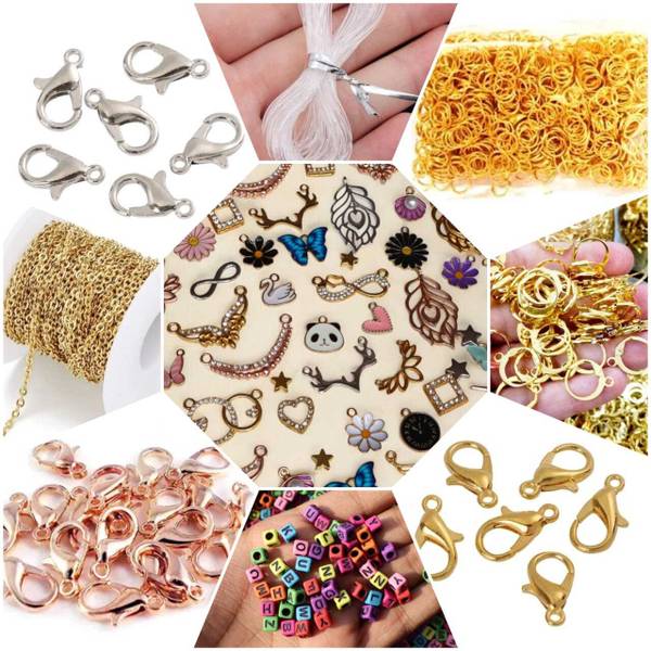 ELCETRATD JEWELLERY Brass Charm Set