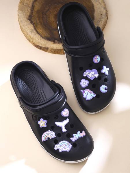 YELLOW CHIMES Shoe Charms for Kids Girls Shoe Accessories Shoe Decorations Crocs Shoe Charms Plastic Shoe Charm