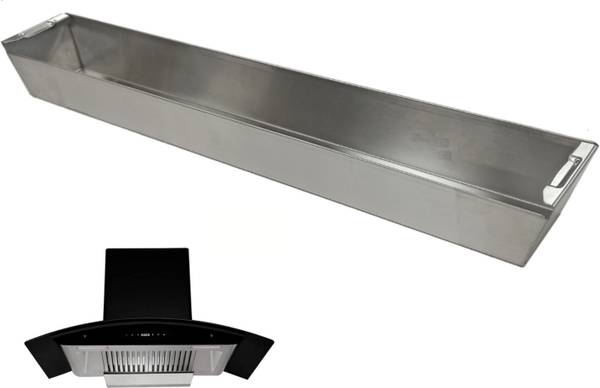 Suchorita Appliances Oil collector tray for chimney 16 inch, Stainless steel oil collector tray Chimney Starter