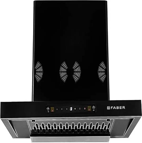 FABER HOOD BONITO 3D IND HC SC FL BK 75 Auto Clean Wall Mounted Chimney