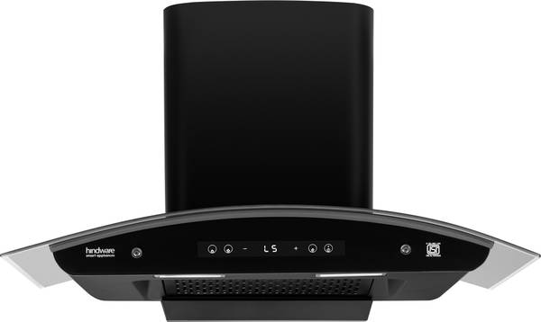 Hindware Smart Appliances Alexio Plus BLDC 90CM Auto Clean | Curved Glass | Filterless | Touch Control, Motion Sensor | Energy Efficient LED Light | P...