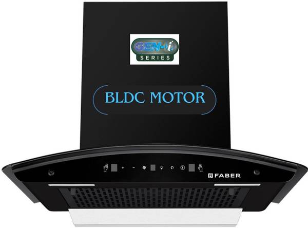 FABER HOOD IRIS BLDC FL HC BK 60 Auto Clean Wall Mounted Chimney