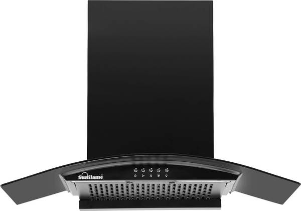 Sunflame CH NAPLES 60 Wall Mounted Black 1100 CMH Chimney