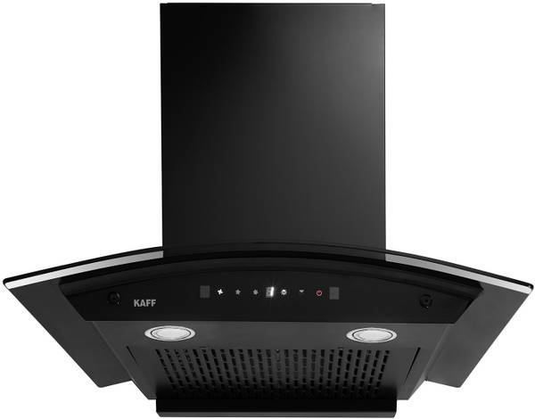 Kaff K-SERIES KEC 60A Auto Clean Wall Mounted Grey 1450 CMH Chimney