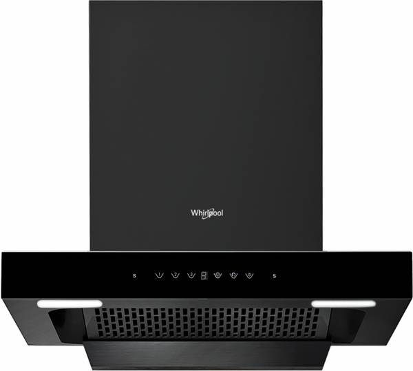 Whirlpool TAFL PRO 60 HAC BK HOOD Auto Clean Wall Mounted Black 1600 CMH Chimney