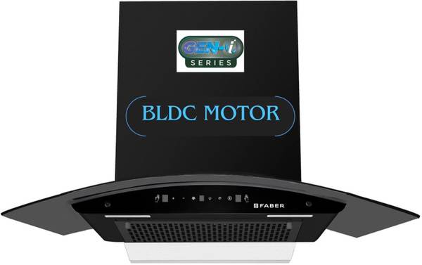 FABER HOOD IRIS BLDC FL HC BK 90 Auto Clean Wall Mounted Chimney