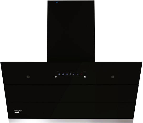 Crompton CHD-ISI90FLE-IND Auto Clean Wall Mounted Midnight Black 1626 CMH Chimney