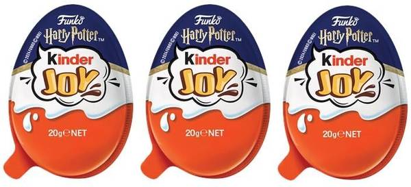 Kinder Joy Harry Potter Limited Edition Chocolate Eggs | Magical Surprise Toys Inside | Bites