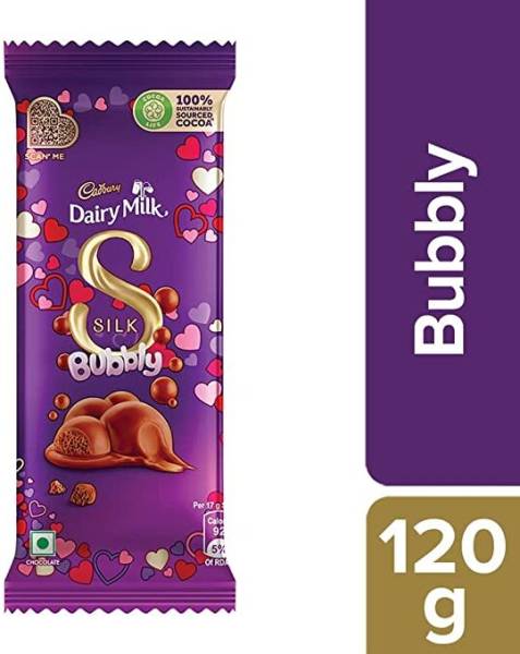 Cadbury SILK BUBBLY Bars