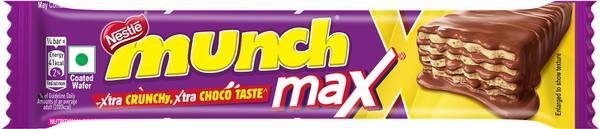 NESTLE Munch Max Coated Crunchy Wafer Bars