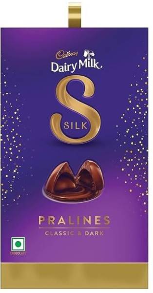 Cadbury Dairy Milk Silk Pralines Chocolate Gift Box Bars