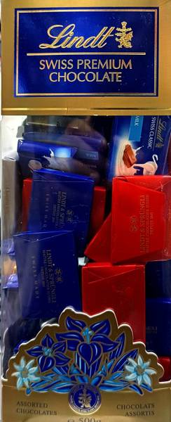 LINDT Swiss Napolitains Chocolate, (Assorted Chocolate Box) Bites