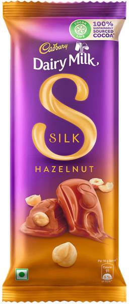 Cadbury Dairy Milk Silk Hazelnut Chocolate Bars