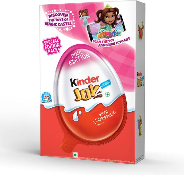 Kinder JOY T9 Pink Special Edition Pack 180gm Fudges