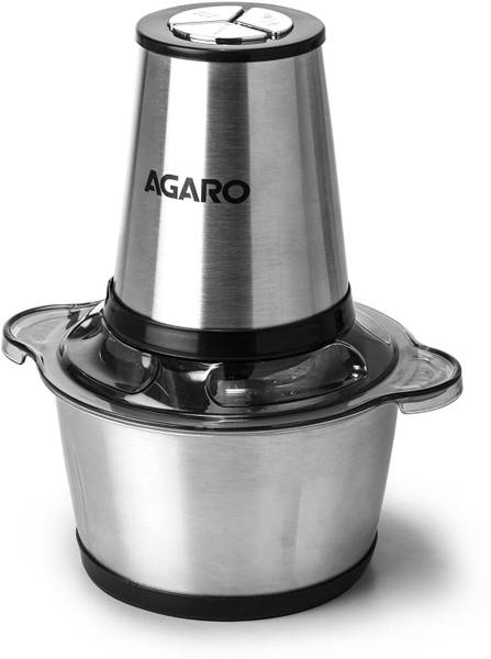 AGARO Delite Vegetable & Meat Chopper Blade Material Electric Vegetable & Fruit Chopper