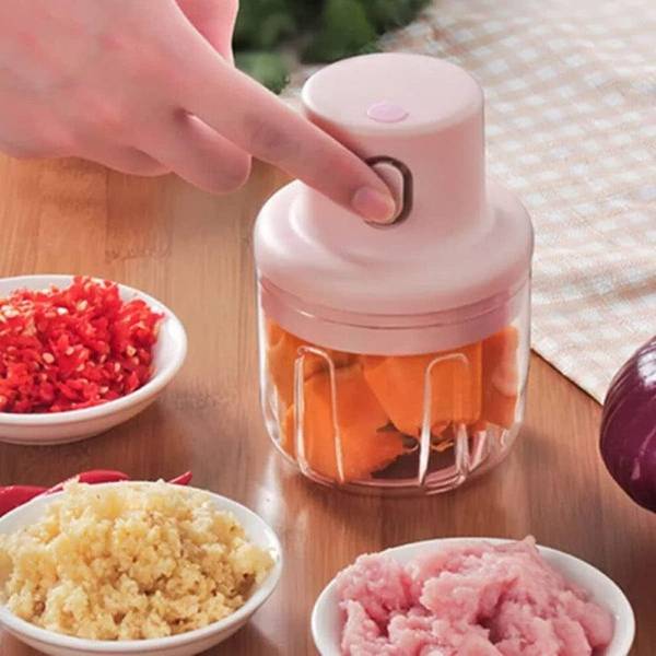 Paper Wings by YES Electric Vegetable & Fruit Chopper USB Chopper Electric Garlic Chopper Electric Vegetable & Fruit Chopper