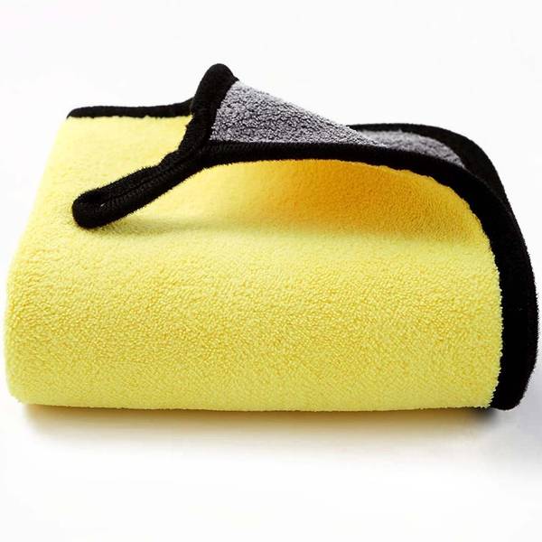 WINKCART Heavy Microfiber Cloth for Car Cleaning and Detailing, Double Sided Wet and Dry Microfiber Cleaning Cloth