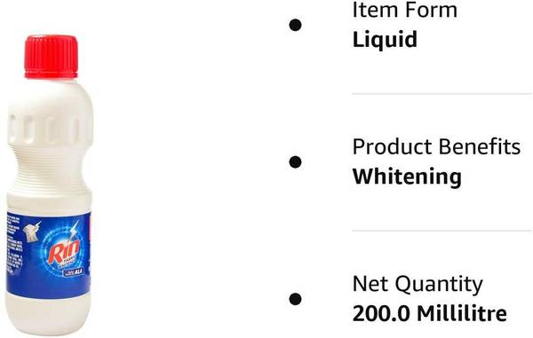 Rin Fabaric Whitener Ala 200ml Fabric Whitener