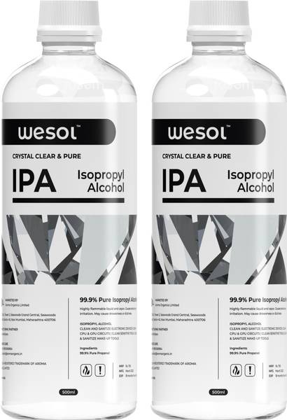 Wesol Gadget Cleaner Spray Isopropyl Alcohol 99.9% Rubbing Alcohol for Computers, Laptops, Mobiles