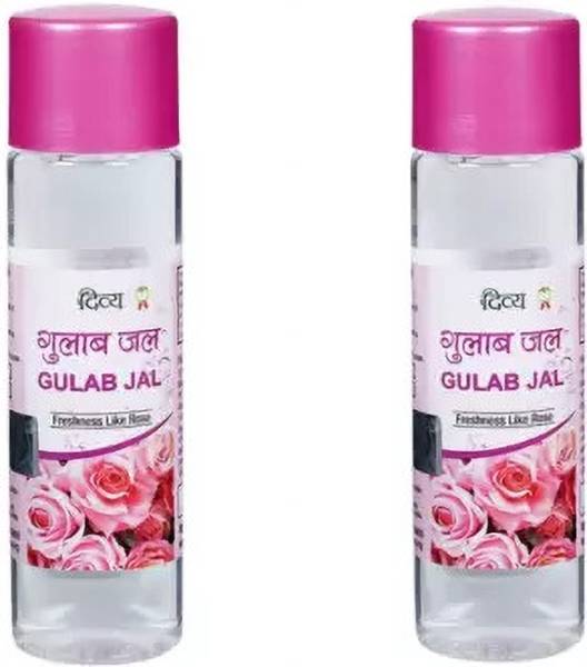PATANJALI DIVYA GULAB JAL 120ML 2PCS Face Wash